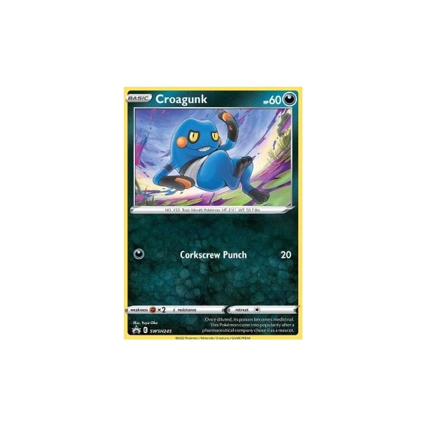Croagunk Holo Rare