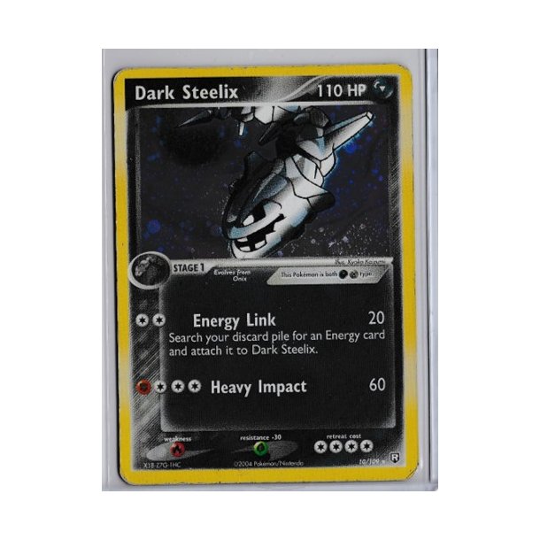 Dark Steelix Holo Rare (brugt)