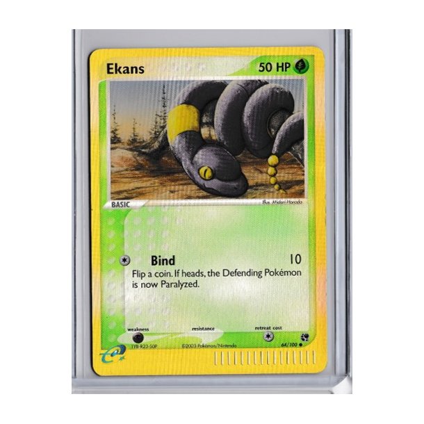 Ekans Reverse Holo (brugt)