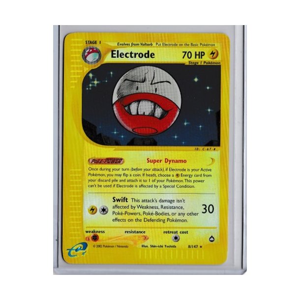 Electrode Reverse Holo Rare (brugt)