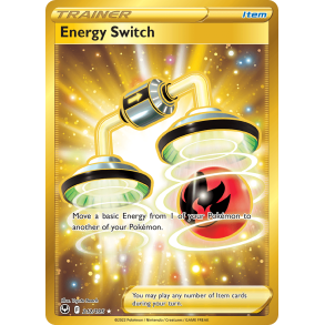 Trainer Energy Switch Secret Rare 