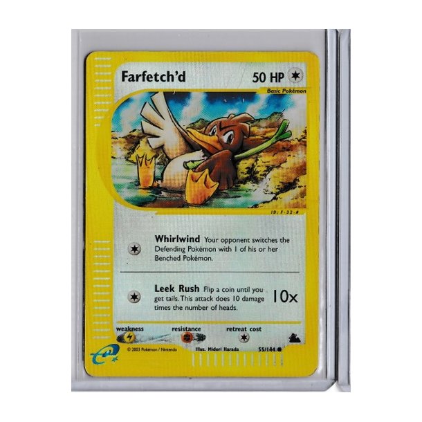 Farfetch'd Reverse Holo (brugt)
