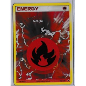 Fire Energy Holo Rare (brugt)