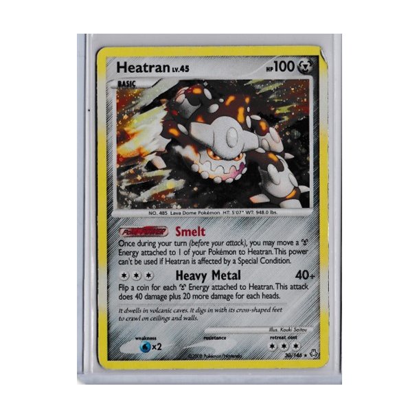 Heatran Holo Rare (brugt)
