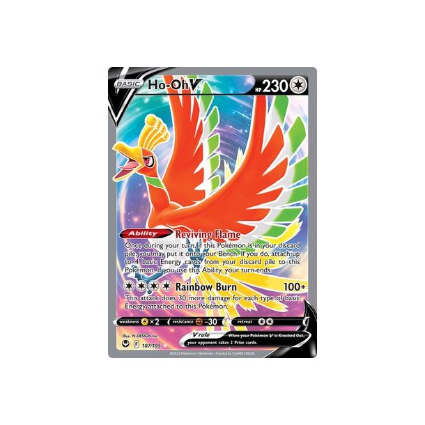 Ho-Oh Full Art V