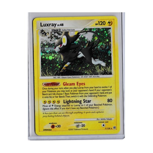 Luxray Holo Rare (brugt)
