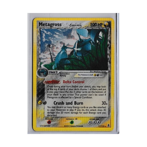 Metagross Holo Rare (brugt)