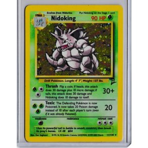 Nidoking Holo Rare (brugt)