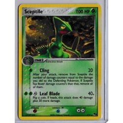 Sceptile Holo Rare (brugt)