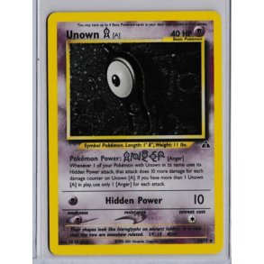 Unown (A) Holo Rare (brugt)