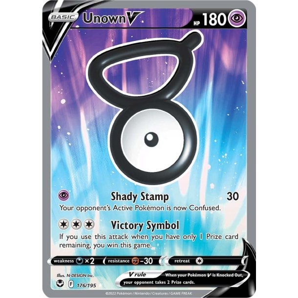 Unown Full Art V
