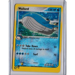 Wailord Holo Rare (brugt)