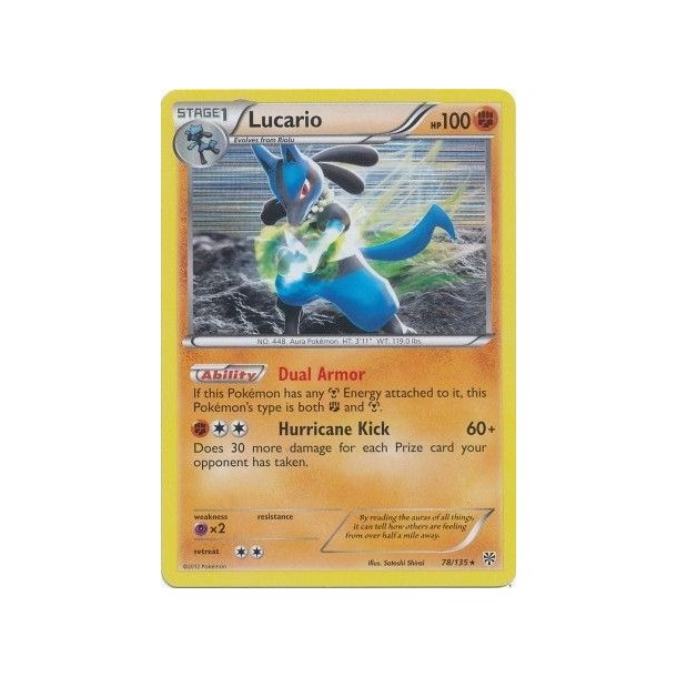 Lucario Holo Rare