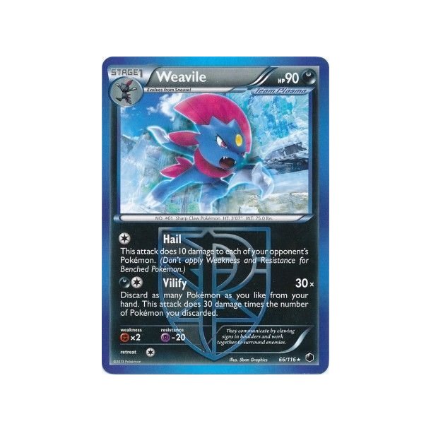 Weavile Holo Rare
