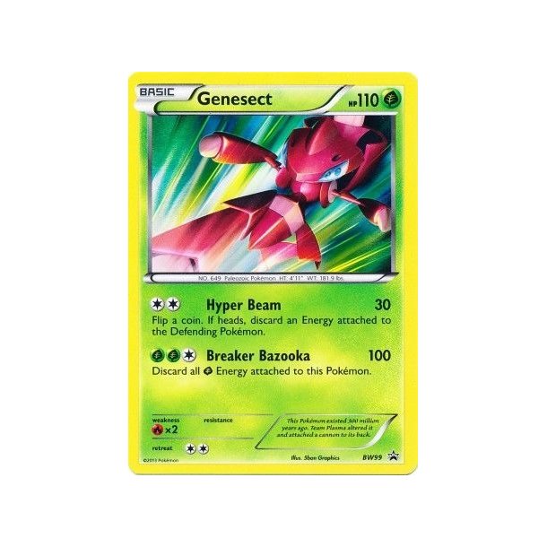 Genesect Holo Rare