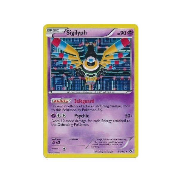 Sigilyph Holo Rare