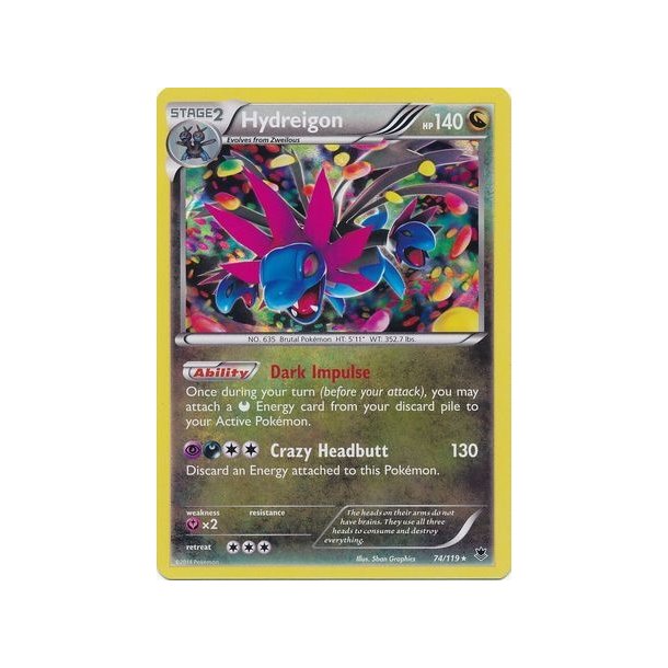 Hydreigon Holo Rare