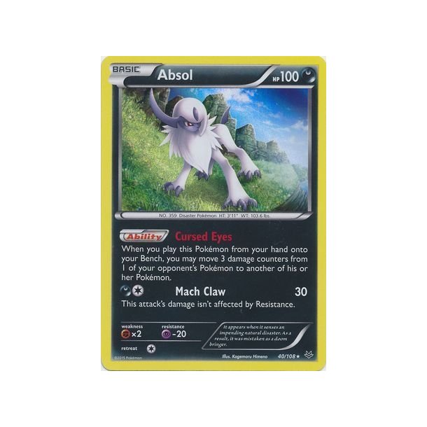 Absol Holo Rare