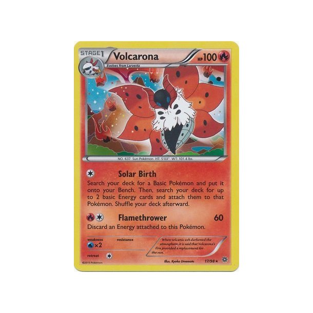 Volcarona Holo Rare