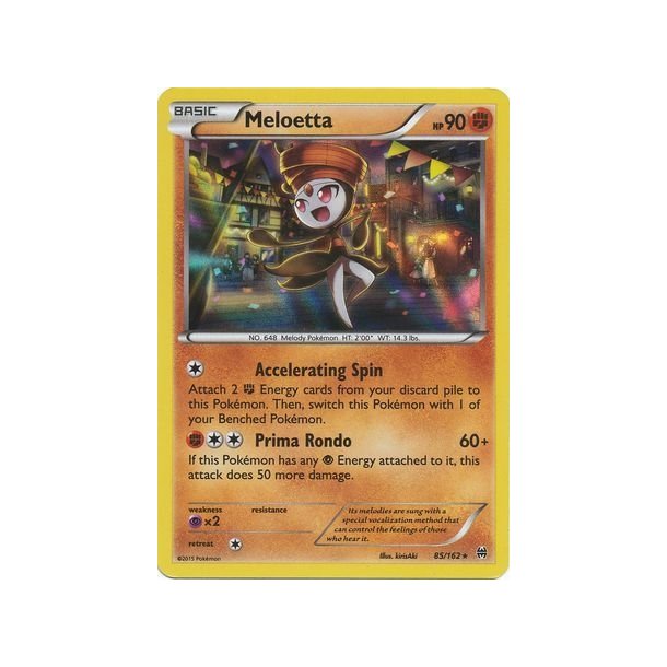 Meloetta Holo Rare