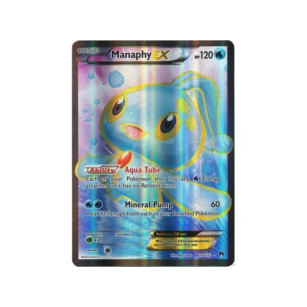 Manaphy Full Art EX