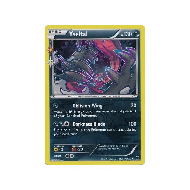 Yveltal Holo Rare