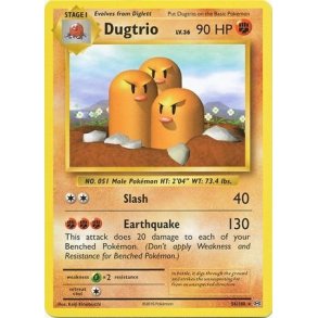 Dugtrio Rare