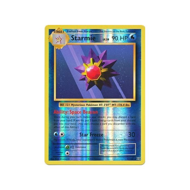 Starmie Holo Rare