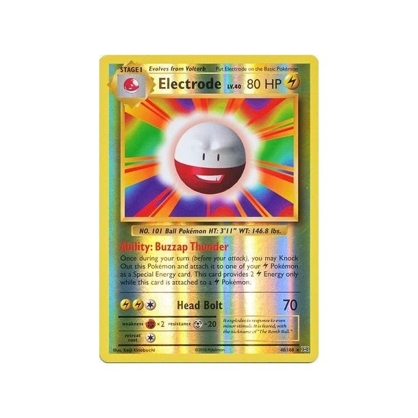 Electrode Holo Rare