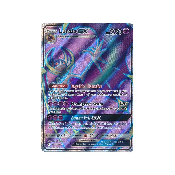 Lunala Full Art GX