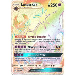 Lunala Hyper Rare GX