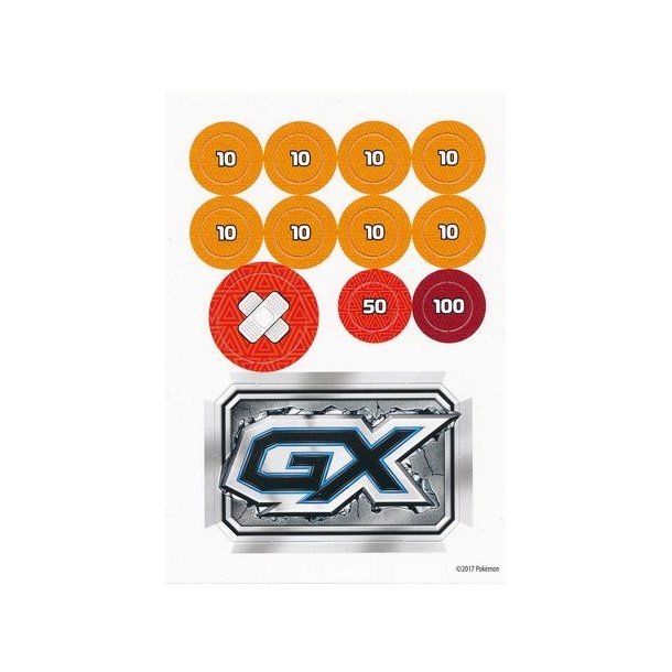 Pokemon Sun &amp; Moon Punchout Damage Counters