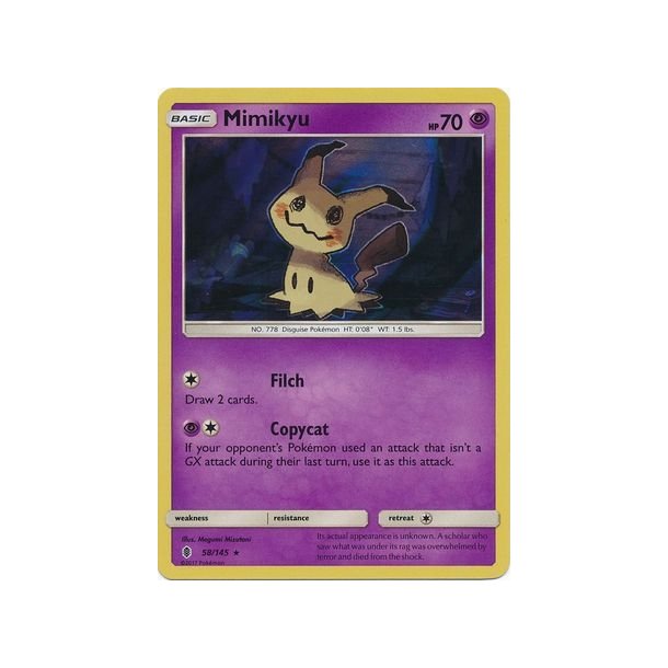 Mimikyu Holo Rare