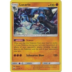 Lucario Holo Rare