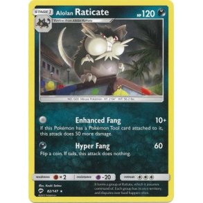 Alolan Raticate Holo Rare