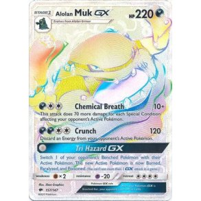 Alolan Muk Hyper Rare GX