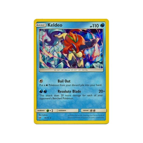 Keldeo Holo Rare
