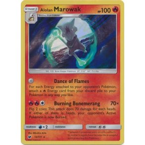Alolan Marowak Holo Rare