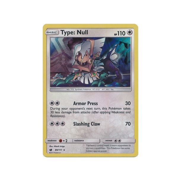 Type Null Holo Rare
