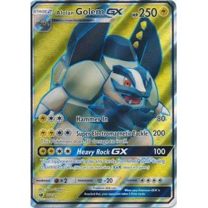 Alolan Golem Full Art GX