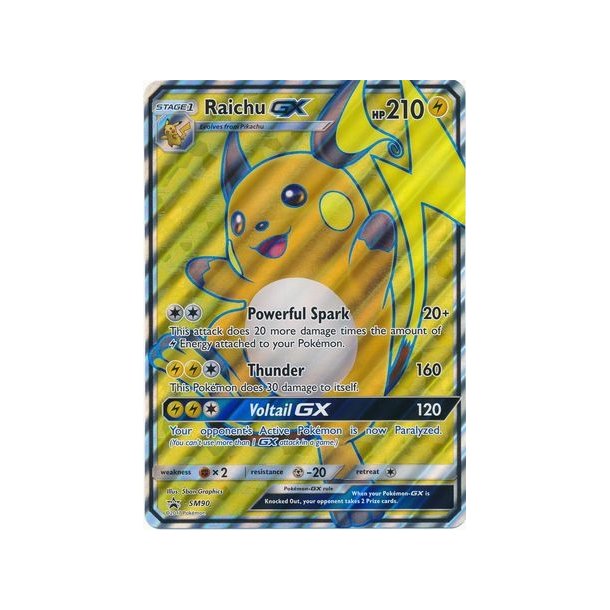 Raichu Full Art GX