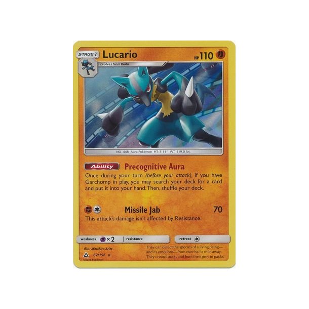 Lucario Holo Rare