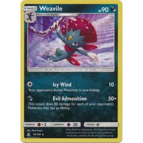 Weavile Holo Rare