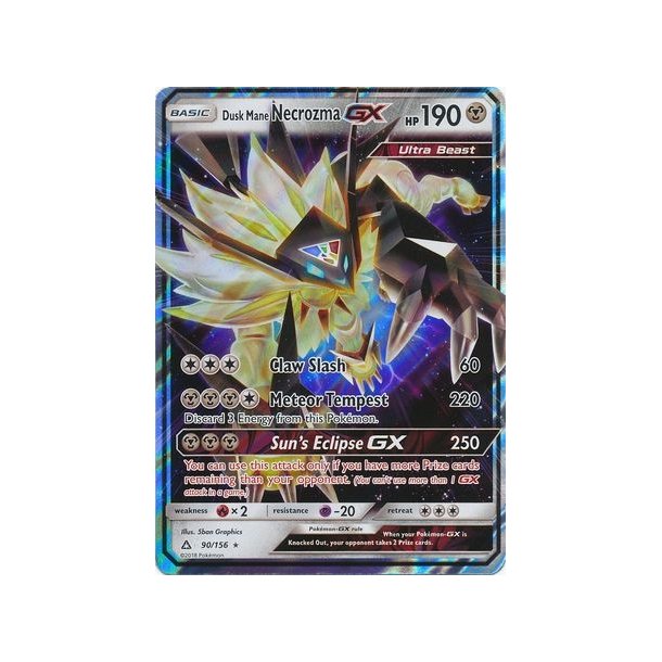Dusk Mane Necrozma GX