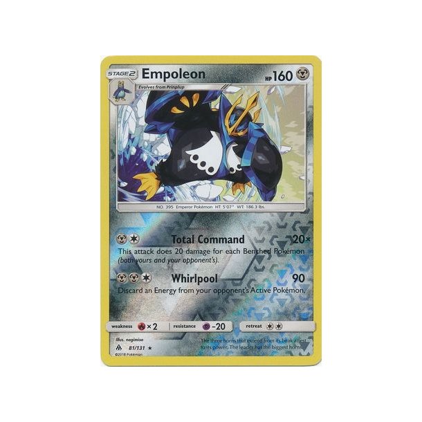 Empoleon Holo Rare