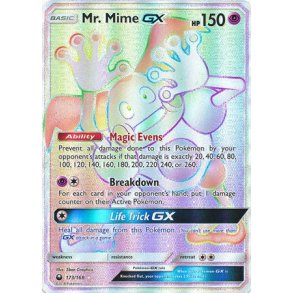 Mr. Mime Hyper Rare GX