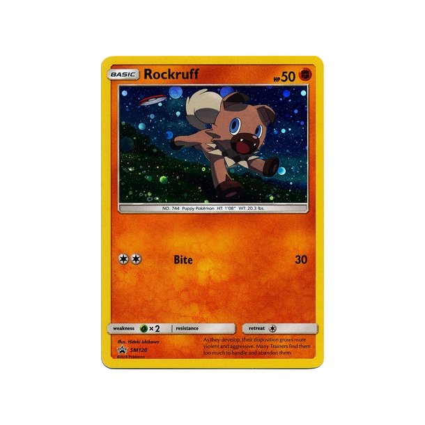 Rockruff Holo Rare