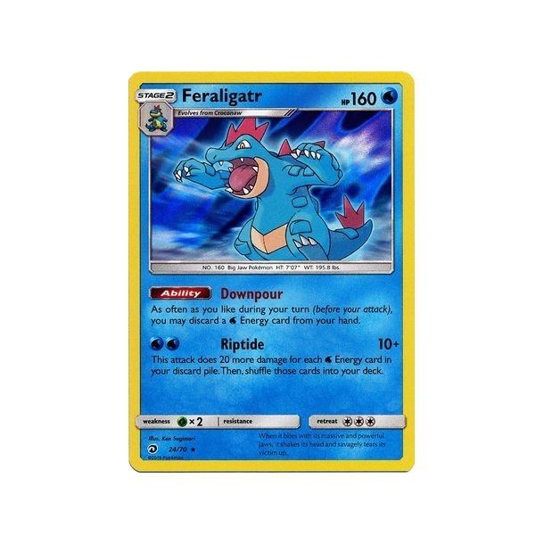 Feraligatr Holo Rare