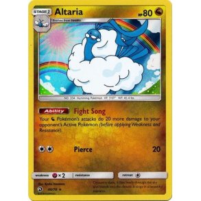Altaria Holo Rare