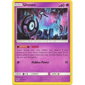 Unown Rare